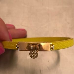 Tory Burch Saffiano Leather Bracelet